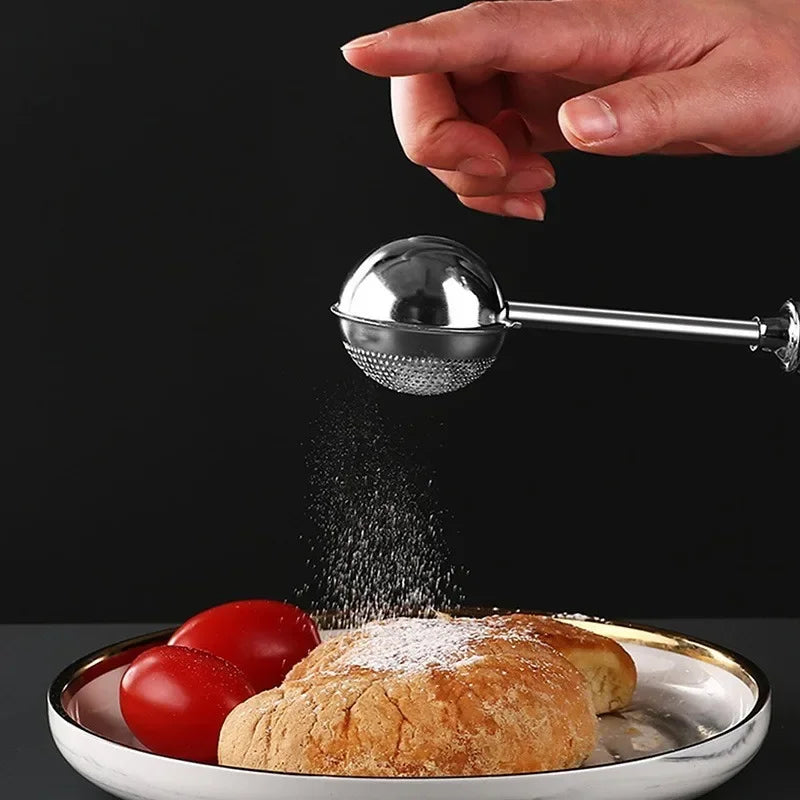 Stainless Steel Flour Sieve & Sugar Spreader | Baking Tool Flour Sieve & Sifter QXL