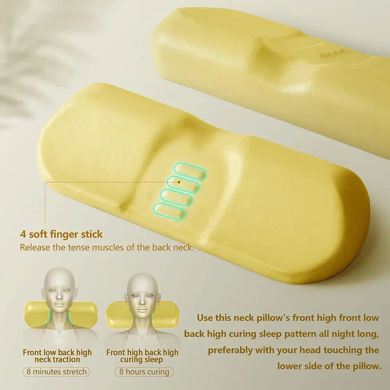 Memory Foam Contour Pillow | Ergonomic Neck & Side Sleeper Memory Foam Pillow QXL