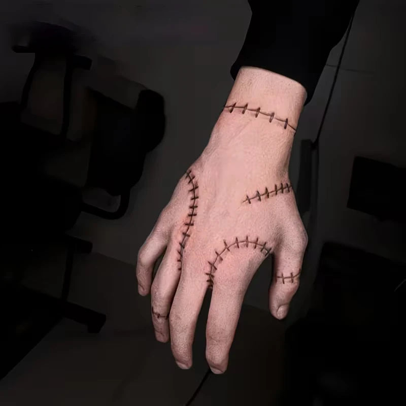Realistic Scar Temporary Tattoo | Waterproof Semi-Permanent 15 Days Temporary Tattoo Sticker QXL