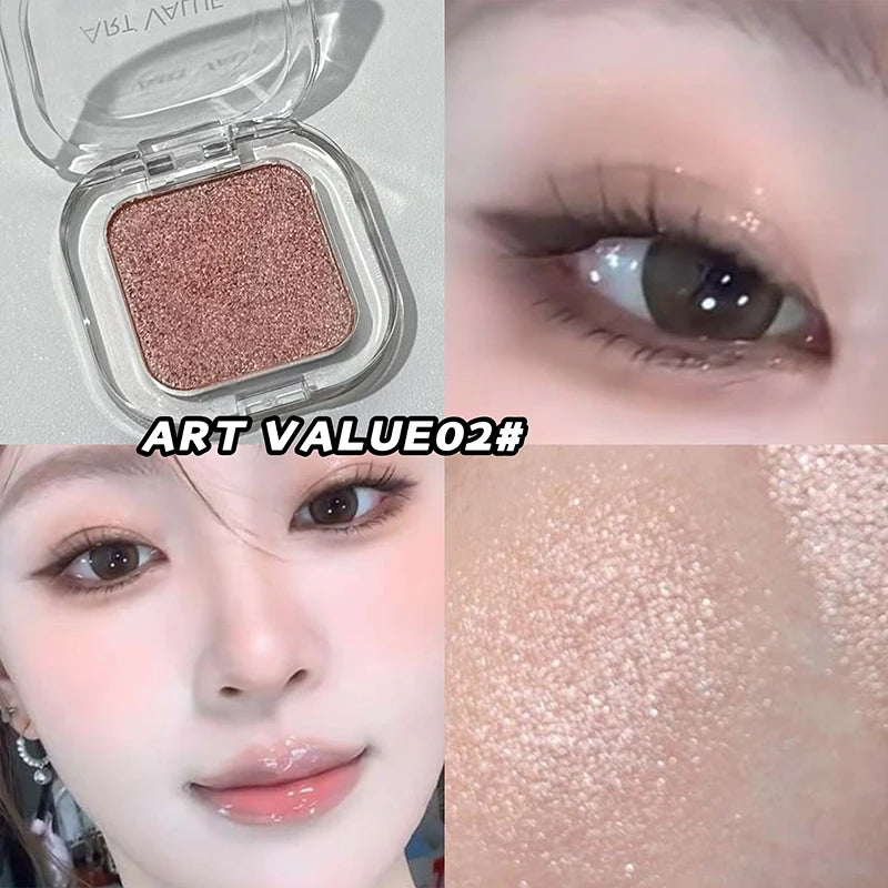 Art Value Single Color Eyeshadow | Shimmer, Matte & Glitter Single Color Eyeshadow QXL