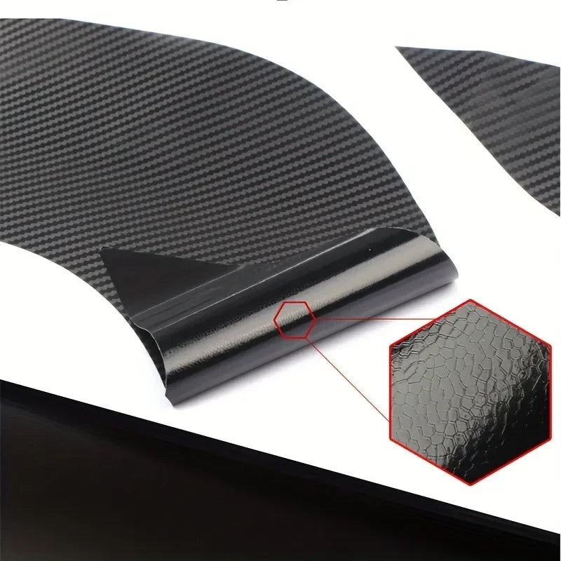 4-Pack Carbon Fiber Car Door Handle Protector Film Car Door Protector Film QXL