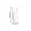 Mini Leakproof Essential Oil Inhaler Cap & Dispenser Bottle Essential Oil Inhaler QXL Cap White