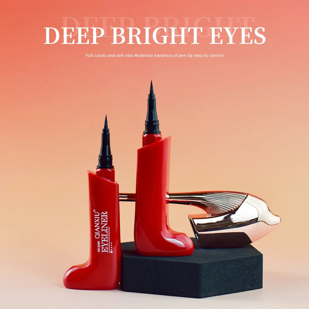 Waterproof Black Eyeliner Pen – Smudge-Proof & Sweat-Resistant Eyeliner Pen QXL
