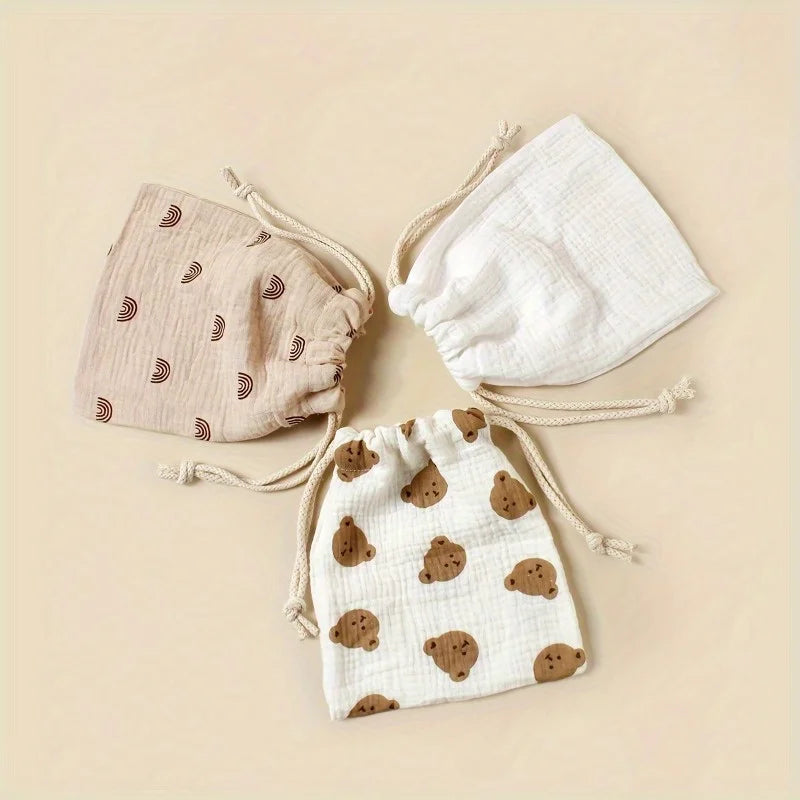 Drawstring Canvas Storage Bags | Printed Dust-Proof Organizers Drawstring Storage Bag QXL