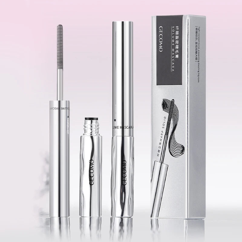 GECOMO Waterproof Curling Mascara – Volume & Lash Separation Curling Mascara QXL