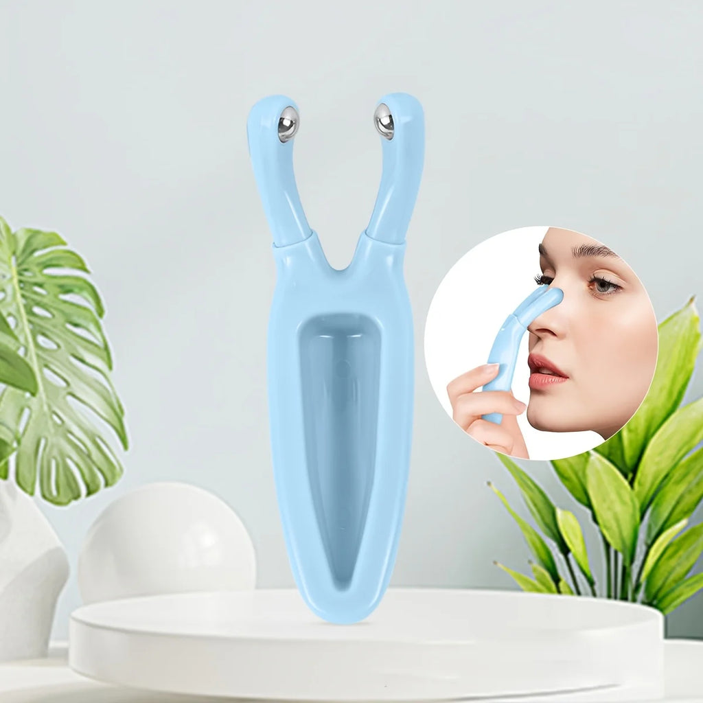 Y-Shaped Face & Nose Massager | Manual Lift Contouring Tool Face Massage Tool QXL