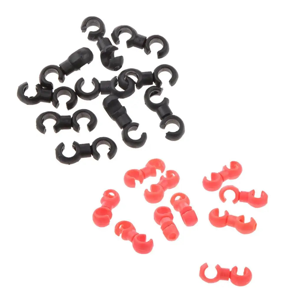 10-Pack 360° Rotatable Bicycle Cable Clips | Brake & Gear Line Bicycle Cable Clips QXL