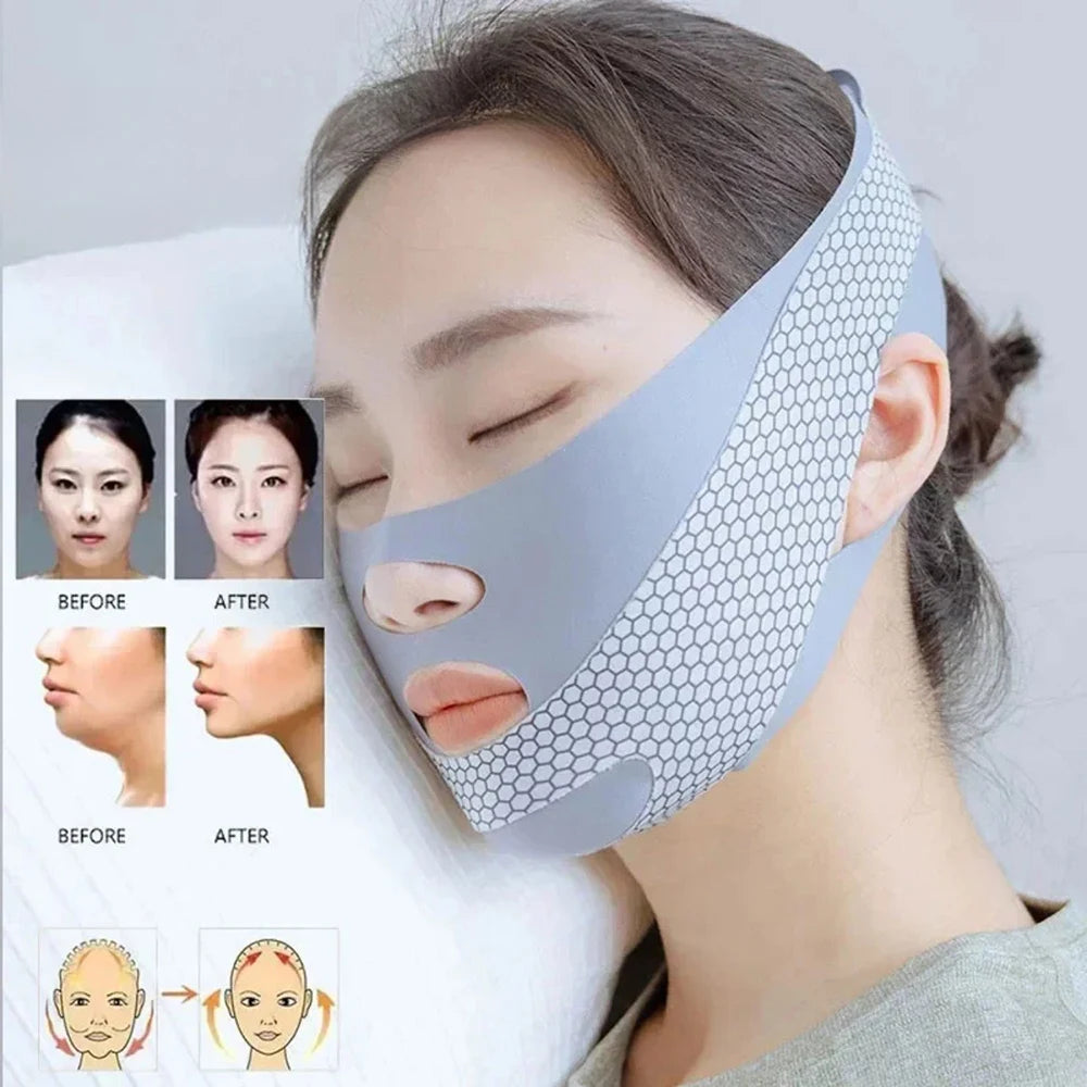V-Line Face Lifting Bandage | Chin Slimming Strap Face Lifting Bandage QXL