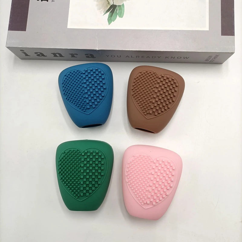 Silicone Makeup Brush Cleaning Mat & Scrubber Pad Brush Cleaning Mat QXL