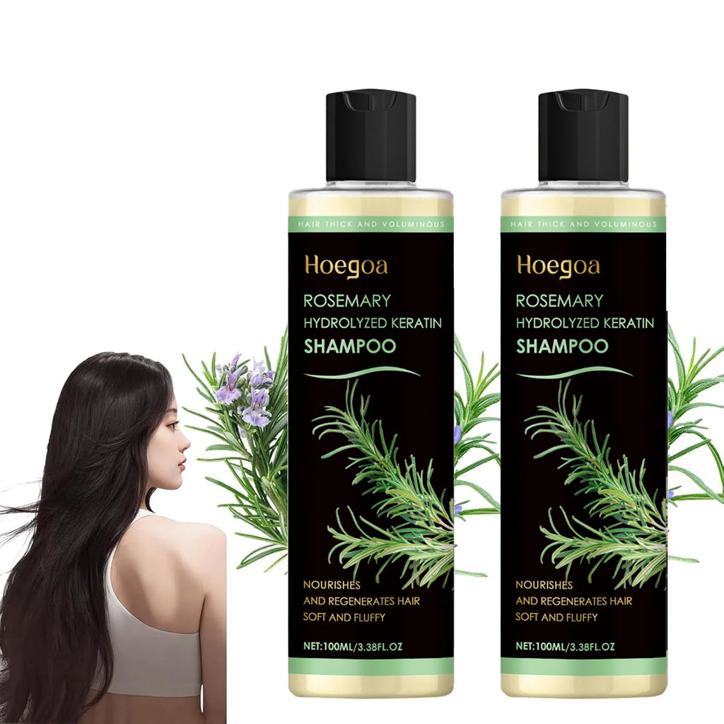 HOEGOA Rosemary Keratin Shampoo – Oil Control & Scalp Care Rosemary Shampoo QXL