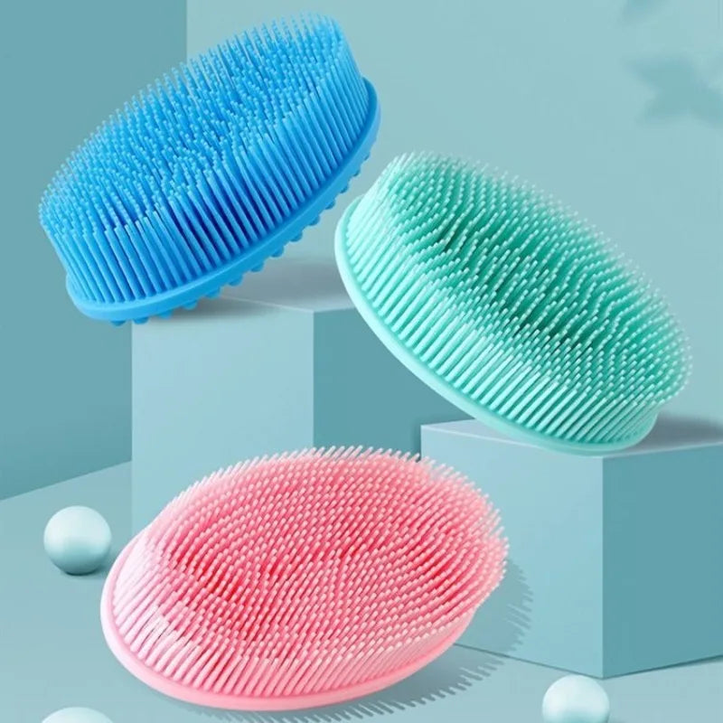 Silicone Body Scrubber & Exfoliating Bath Brush Silicone Bath Scrubber QXL