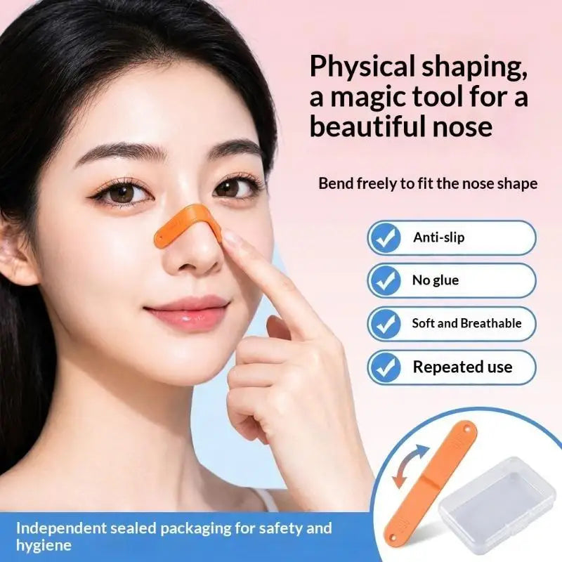 3-Pack Adjustable Reusable Nose Shaper Clip | Contouring Tool Nose Shaper Clip QXL