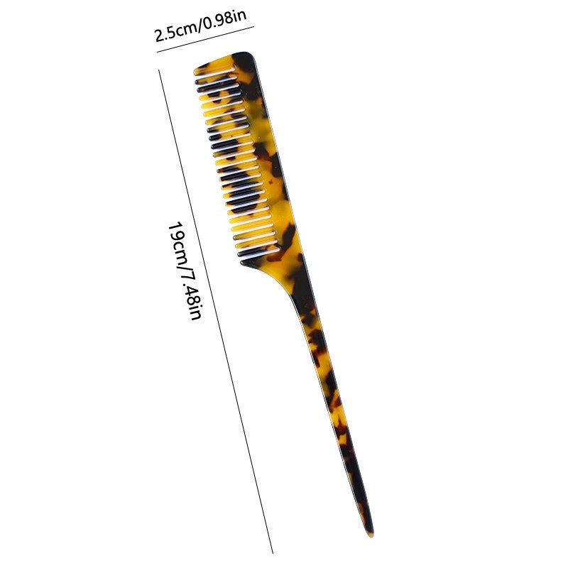 Rat Tail Comb | Multi-Colour Acetic Acid, Travel & Home Rat Tail Comb QXL