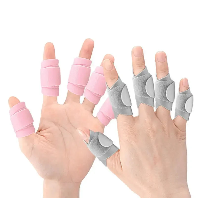 5-Pack Adjustable Finger Support Straps | Universal Splint Finger Support Strap QXL