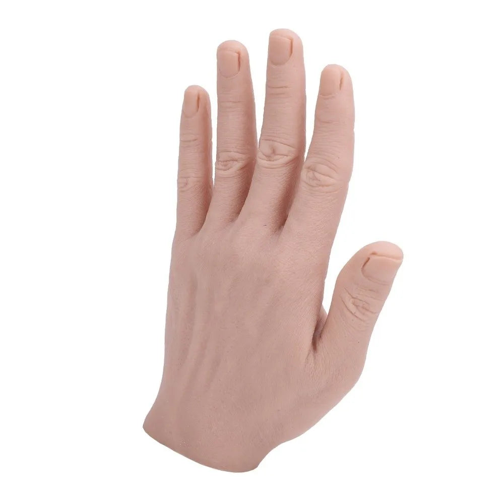 Life-Size Silicone Hand Model for Tattoo & Art Practice Tattoo Practice Hand QXL