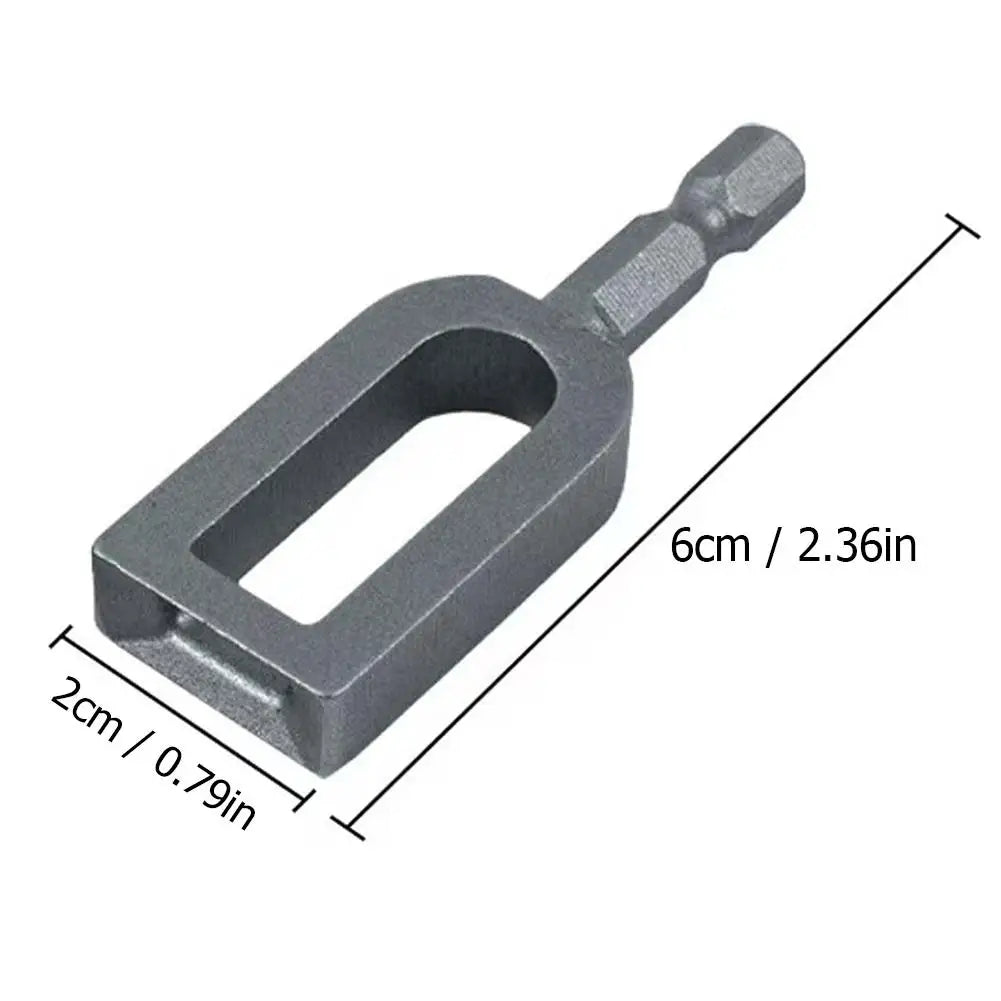 Drill Wire Twister Tool | Hex Bit for Fence & Cable Tying Wire Tying Drill Bit QXL