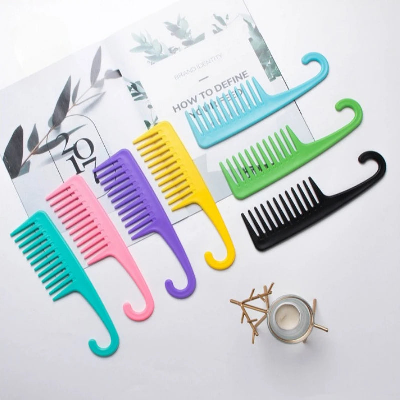 Anti-Static Wide Tooth Bending Comb for Wigs & Hair Styling Wide Tooth Hair Comb QXL