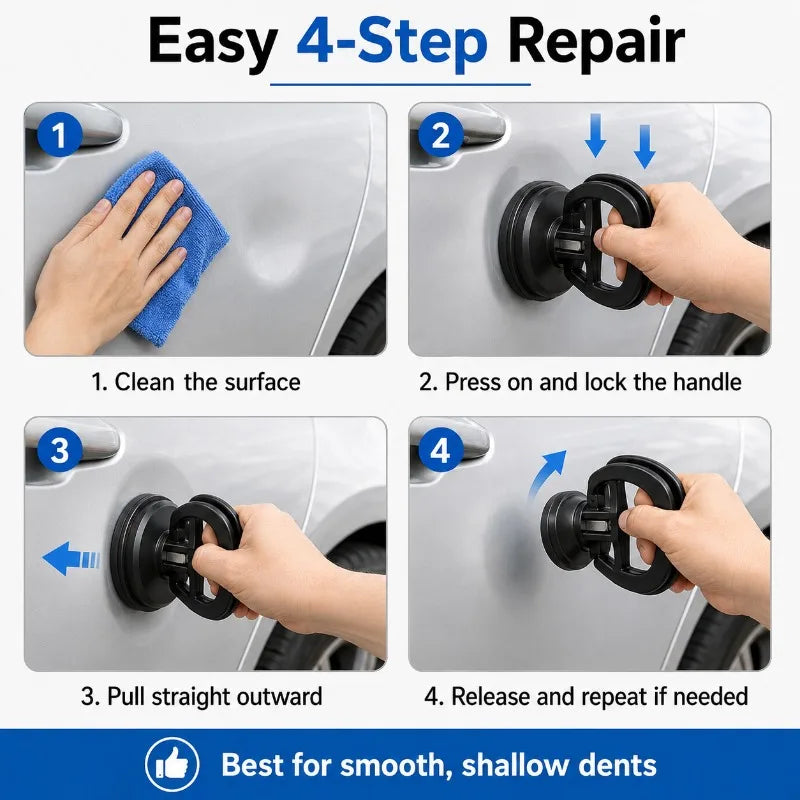Strong Suction Cup Dent Puller – Car, Glass & Tile Tool Suction Cup Dent Puller QXL