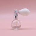 15ml Round Glass Perfume Spray Atomizer – Refillable & Portable Perfume Atomizer Bottle QXL White