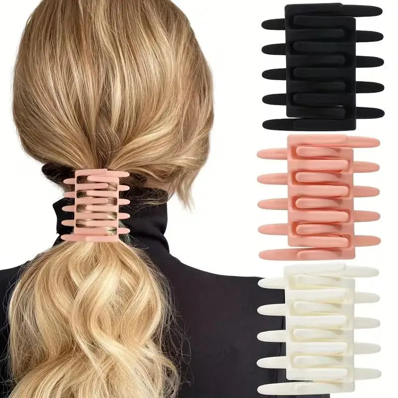 2-Pack Cross Hair Combs – Updo Clips for Thick & Medium Hair Hair Comb Clips QXL
