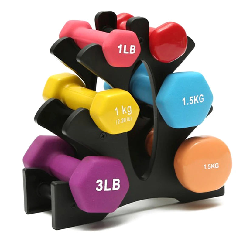 3-Tier Dumbbell Storage Rack | Home & Gym Weight Stand Dumbbell Storage Rack QXL