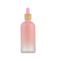 Pink Frosted Glass Dropper Bottles 5ml–100ml | Essential Oils Glass Dropper Bottle QXL pink 50ml