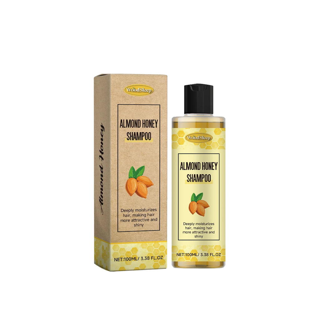Natural Honey Almond Shampoo Conditioner & Hair Balm Kit Hair Care Kit QXL Shampoo