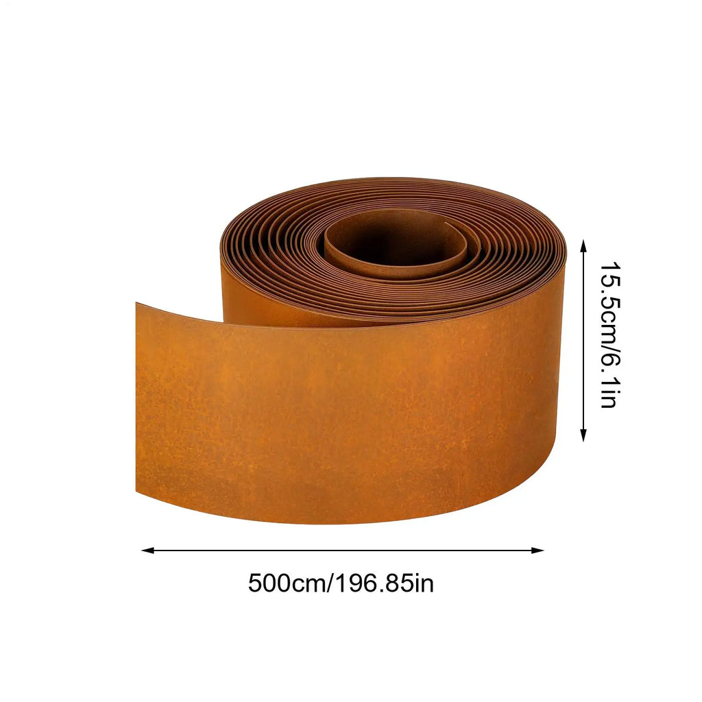 Cuttable Steel Lawn Edging | Weatherproof Landscape Border Landscape Edging QXL