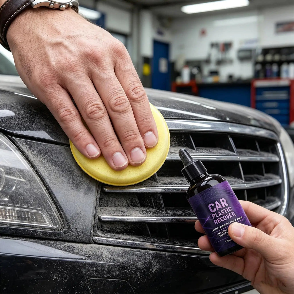 Car Plastic Trim Restorer | Back to Black Gloss Coating 50ml Car Trim Restorer QXL