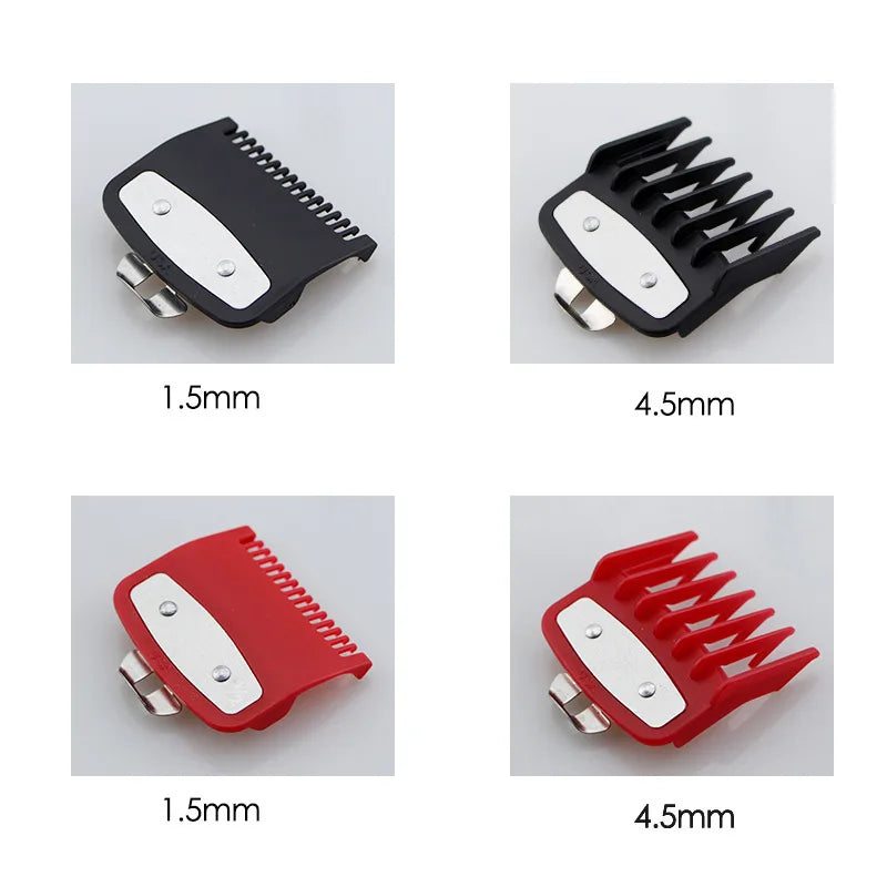 Color-Coded Hair Clipper Guide Combs | Barber Limit Comb Set Clipper Guide Combs QXL