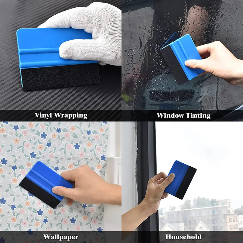 8-Piece Vinyl Wrap Tool Kit | Car Window Tint Squeegee Set Vinyl Wrap Tool Kit QXL