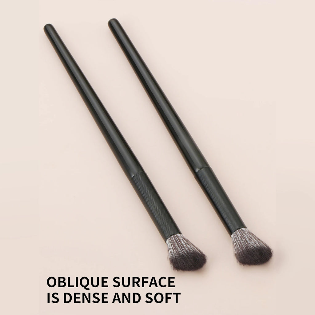 2-Pack Angled Nose Contour Brushes | 3D Nose Shadow Blending Nose Contour Brush QXL