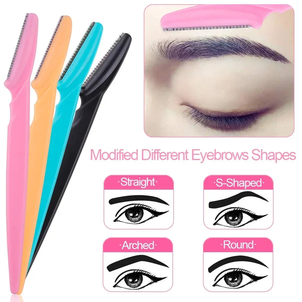 Eyebrow Trimmer Blades 3/10 Pc – Portable Face Hair Shaper Eyebrow Trimmer Blades QXL