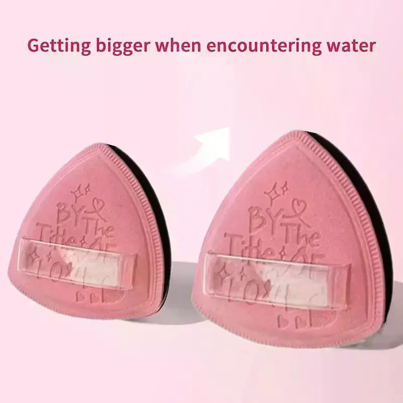 Triangle Powder Puff – Hydrophilic Makeup Sponge | Foundation Makeup Powder Puff QXL