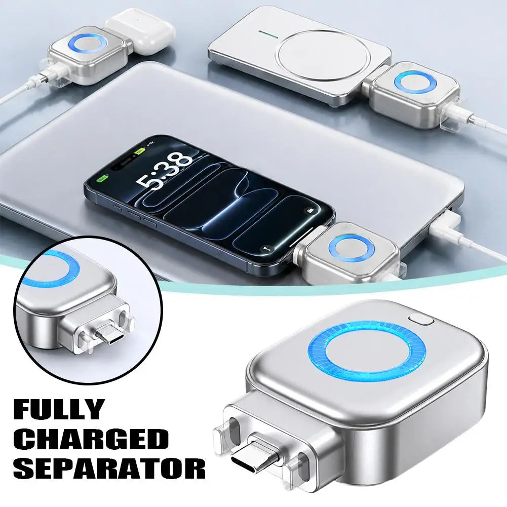 X01 AI Auto Shut-Off Charging Protector | RGB LED 140W Smart Charging Protector QXL A