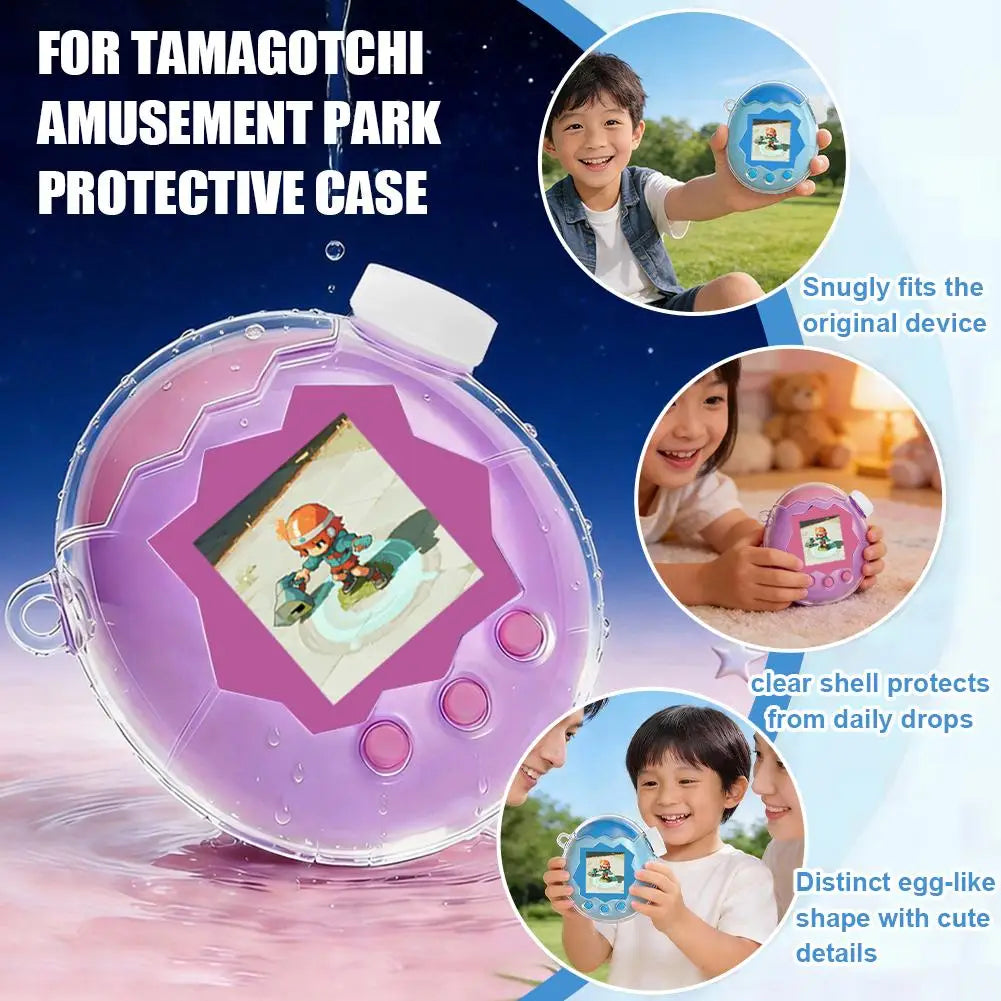 Tamagotchi Paradise PC Protective Case with Button Caps Game Console Case QXL
