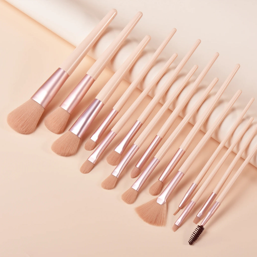 Professional Makeup Brush Set – Foundation, Contour & Eye Brushes Makeup Brush Set QXL