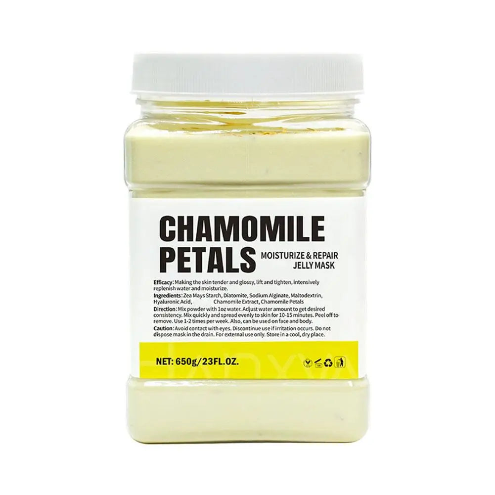 650g Rose Jelly Mask Powder | Hyaluronic Acid & Vitamin C Facial Mask Powder QXL chamomile