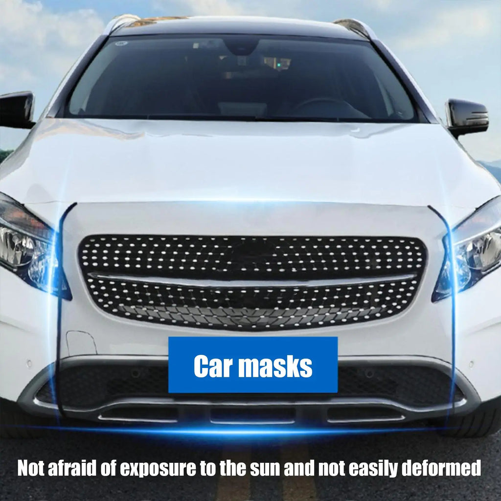 Car Front Grille Protection Mesh Net – Dustproof Bumper Cover Grille Protection Net QXL