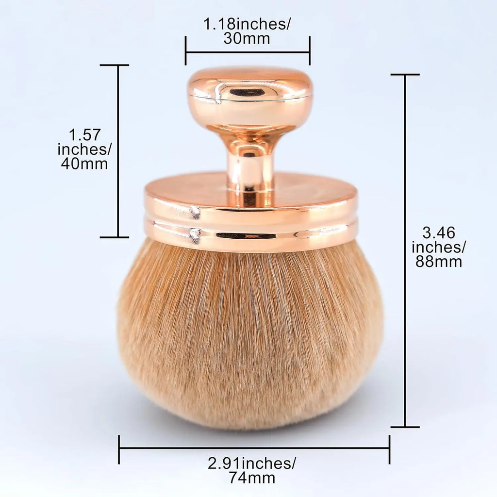 74mm Oval Body Makeup Brush for Self Tanner & Bronzer Body Makeup Brush QXL