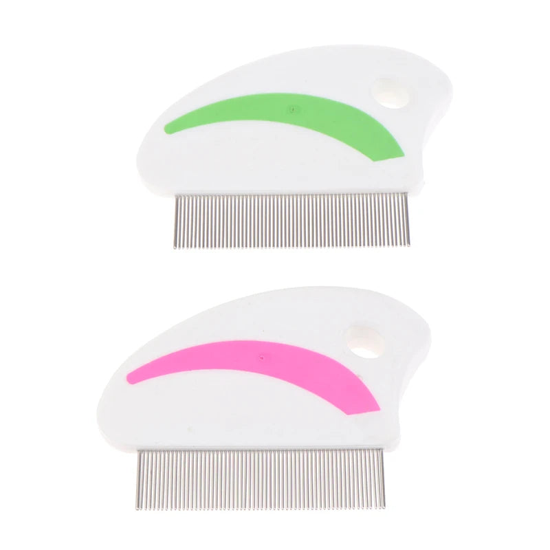 Steel Lice Comb | Dense Teeth Nit & Egg Removal for Kids Lice Removal Comb QXL