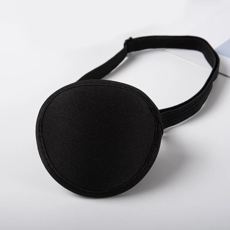 Pirate Eye Patch – Adjustable Black Concave Cosplay Eyepatch Costume Eye Patch QXL