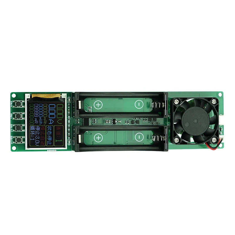 18650 Battery Capacity & Internal Resistance Tester | Type-C Battery Capacity Tester QXL 2 Channel