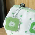 Four-Leaf Clover Pencil Case | Large Fabric Pouch for School Pencil Case Pouch QXL A2