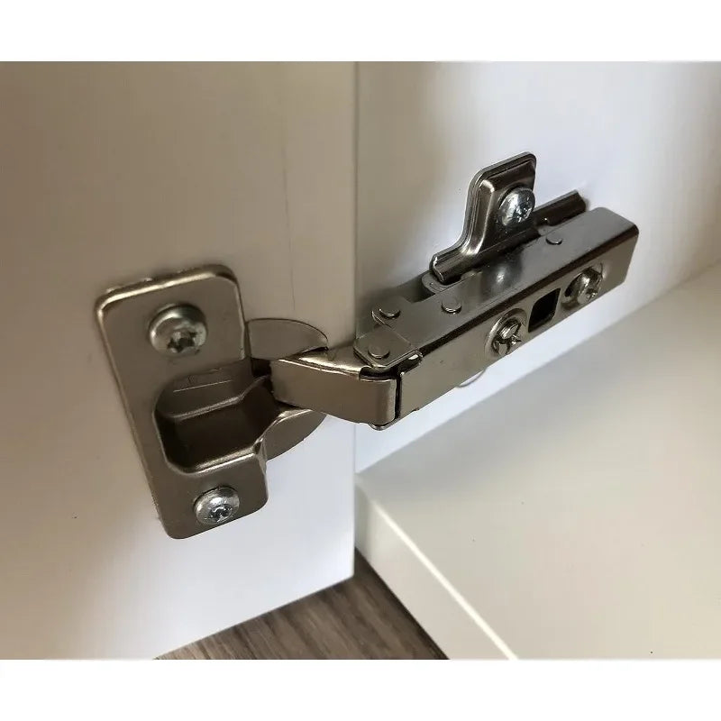 Soft-Close Cabinet Hinge | Full Coverage Straight Arm Damper Cabinet Door Hinge QXL