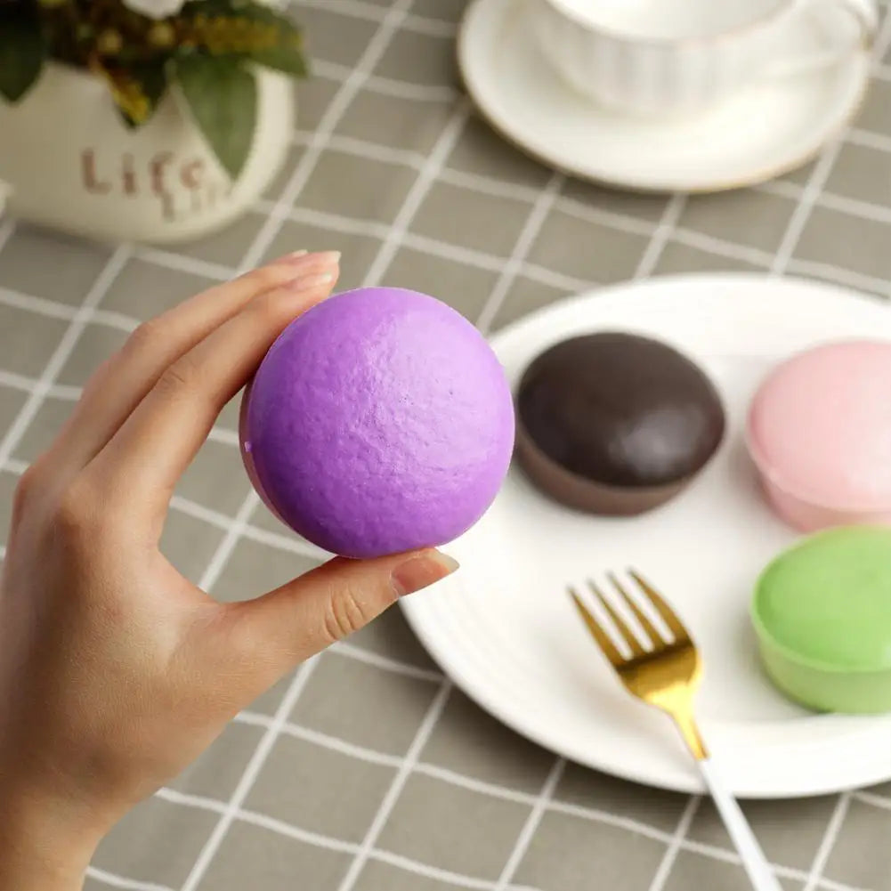 Bread Slow Rising Squishy Fidget Toy – Soft TPR Squeeze Squishy Fidget Toy QXL
