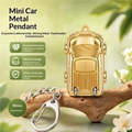 Car-Shaped Foldable Keychain Nail Clipper | Stainless Steel Keychain Nail Clipper QXL 1PCS Golden