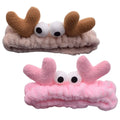 2-Pack Crab Face Wash Headbands | Non-Slip Fabric Hair Band Spa Hair Headband QXL 2pcs
