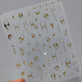5D Kawaii Hamster Nail Art Stickers | Embossed Cartoon Decals