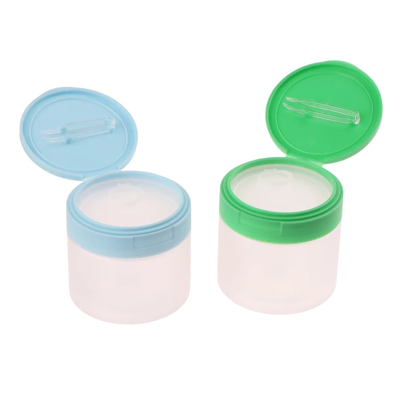 Flip-Lid Cosmetic Jar 250–350ml | Refillable Travel Container Cosmetic Storage Jar QXL